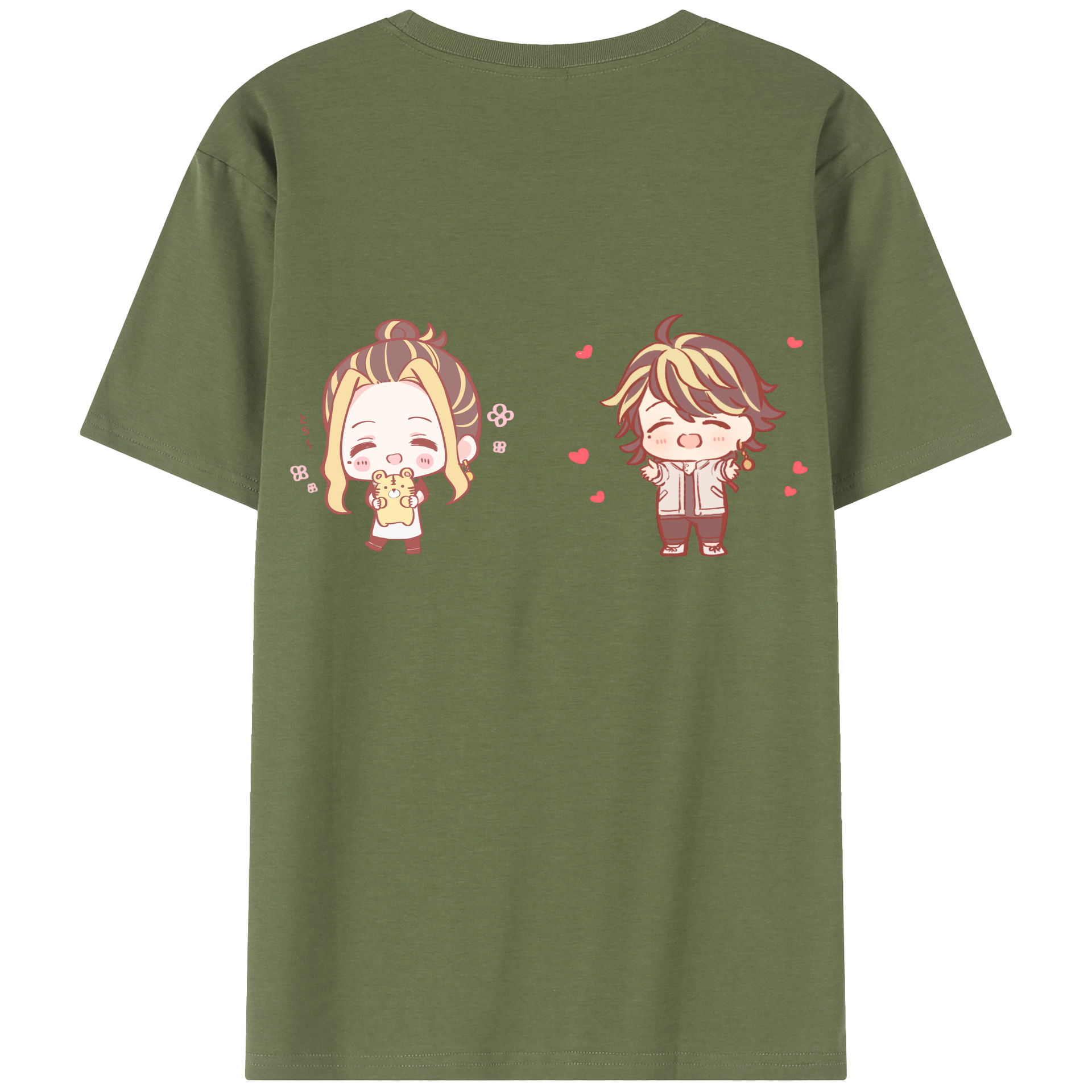 （画像用） 東京リベンジャーズ Tokyo Revengers 綿100％半袖Tシャツ（背面プリント）